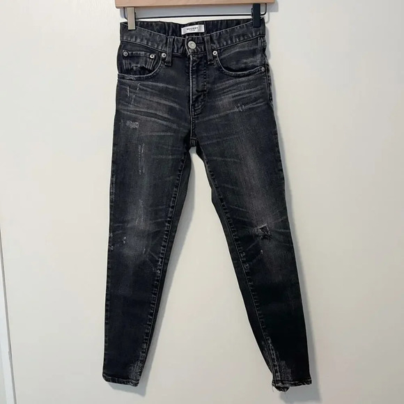 MOUSSY VINTAGE MV Velma Skinny Jeans Black‎ size 24 - Picture 4 of 11